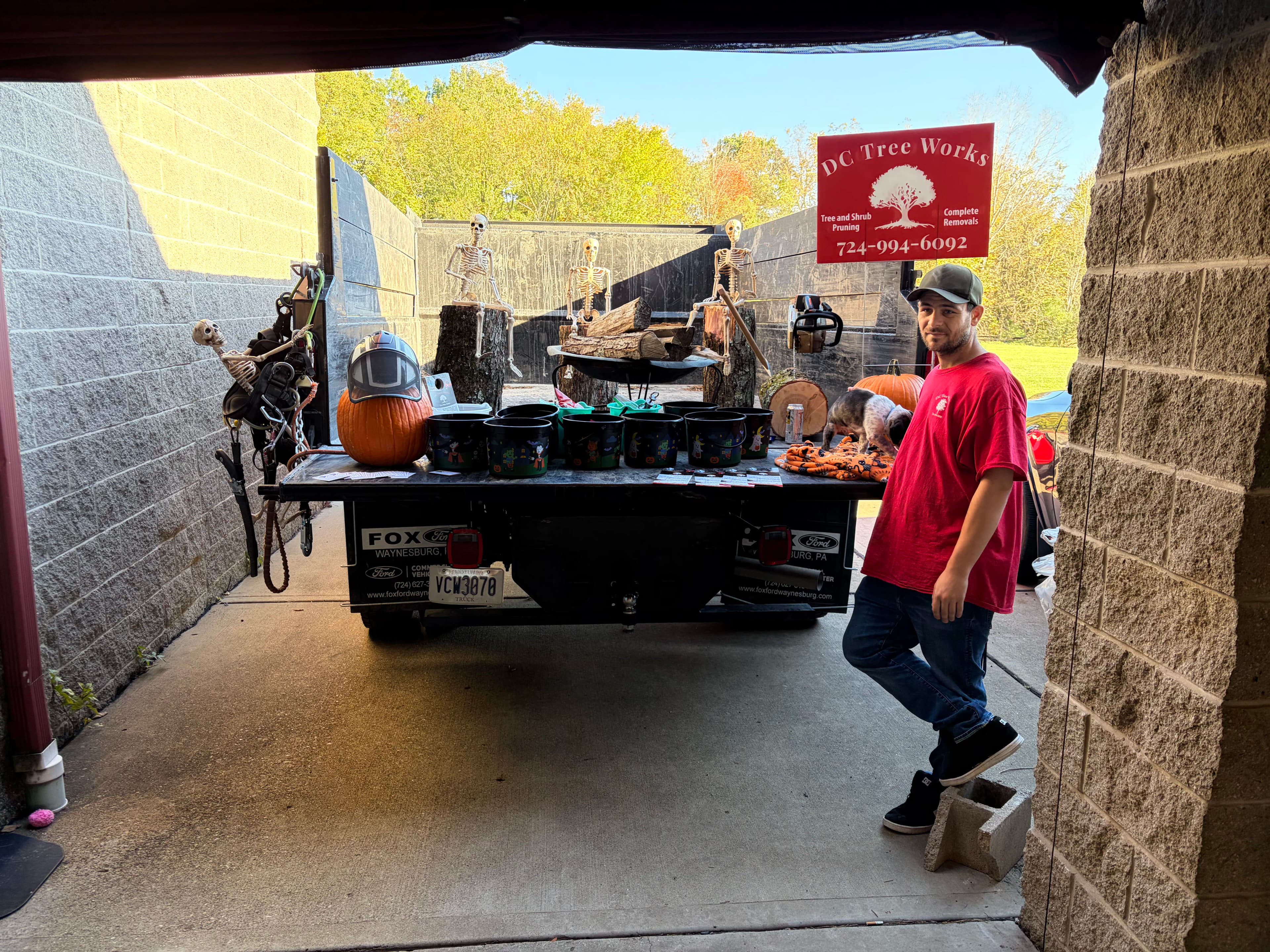 Project DC Tree Works Shows Up for the Community at Trunk-or-Treat image